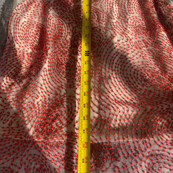 Weston Wear dress, sheer and crochet with red . Size M with tags - Picture 5 of 8